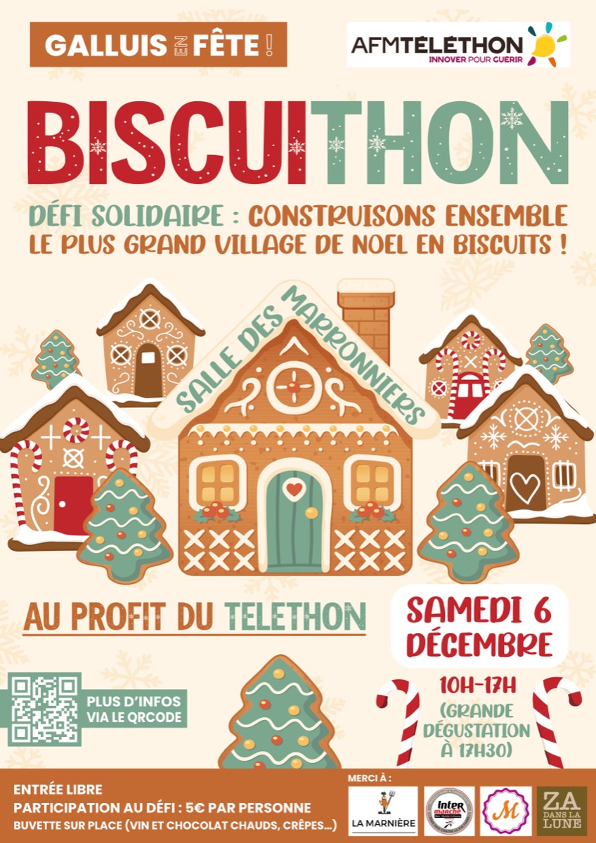 Affiche Biscuithon